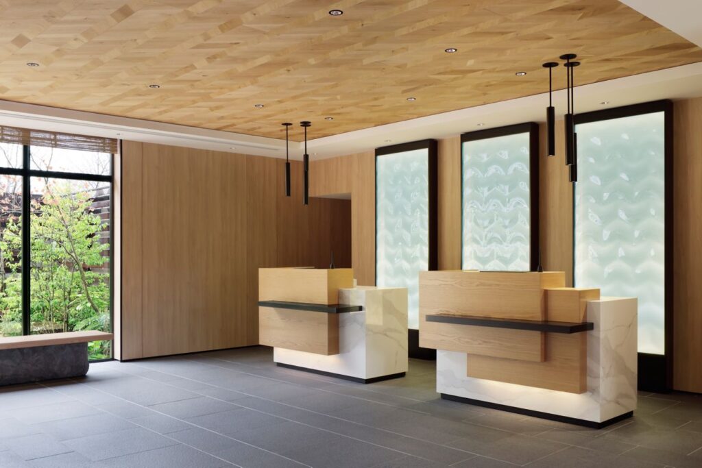 フェアフィールド・バイ・マリオット岐阜清流里山公園のフロント