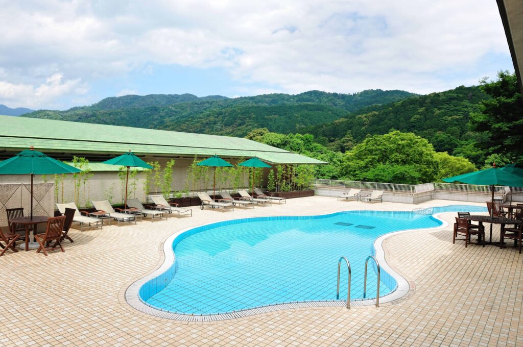 ウェスティン都ホテル京都の屋外プール