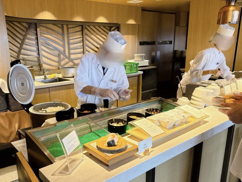 ウェスティン都ホテル京都のレストラン「洛空」の朝食内容