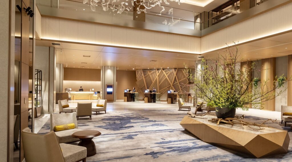 ウェスティン都ホテル京都のロビーラウンジ