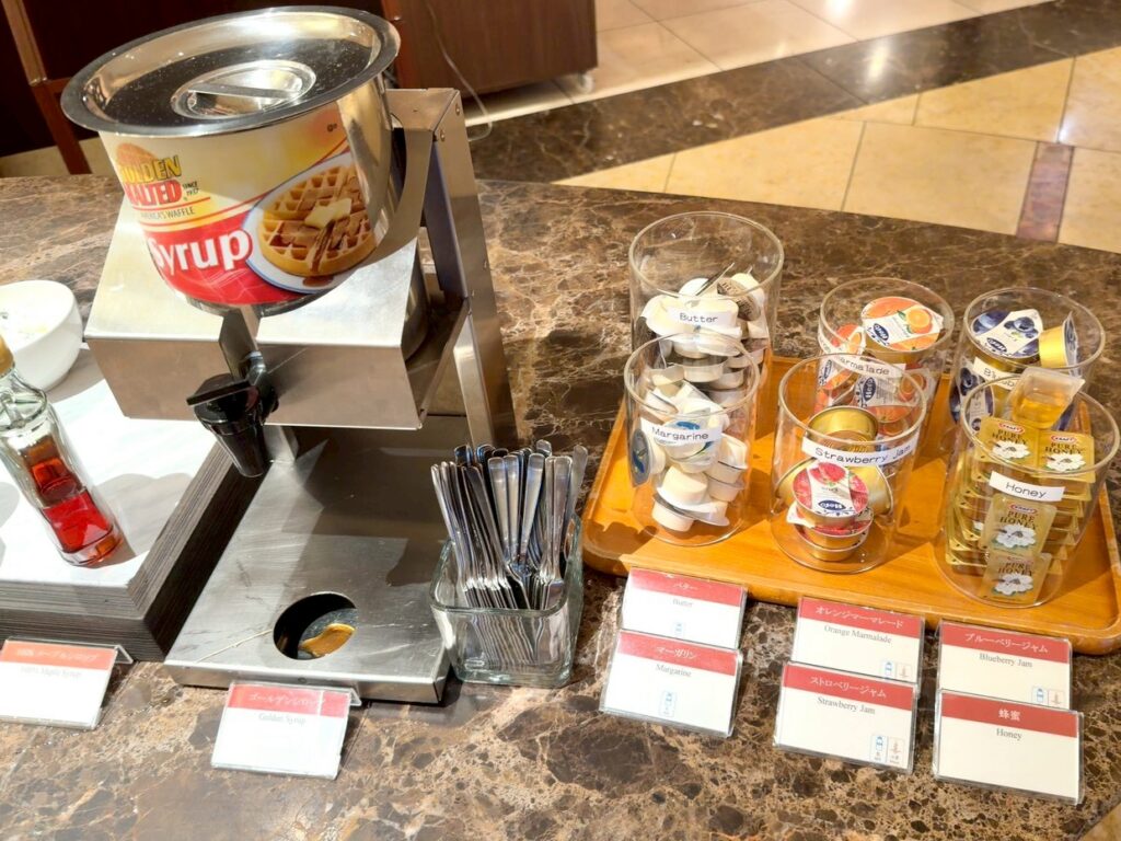 シェラトン都ホテル大阪の朝食レストラン「eu（ゆう）」のメニュー