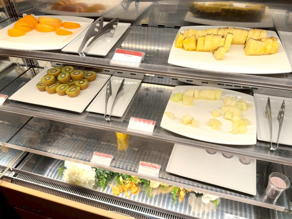 シェラトン都ホテル大阪の朝食レストラン「eu（ゆう）」のメニュー