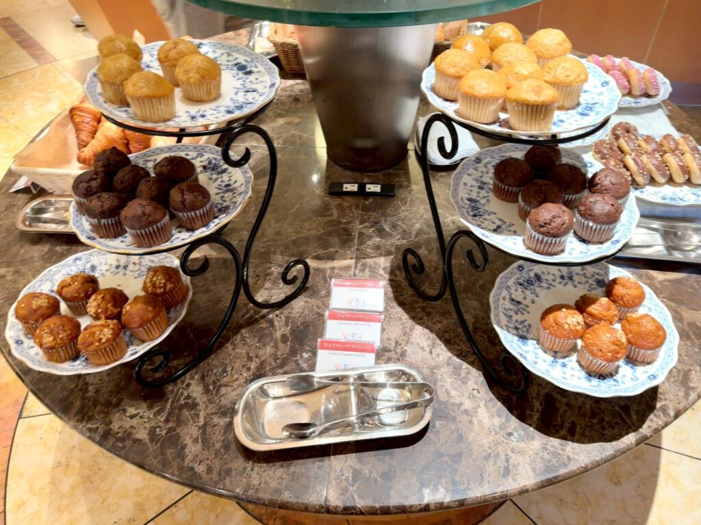 シェラトン都ホテル大阪の朝食レストラン「eu（ゆう）」のメニュー