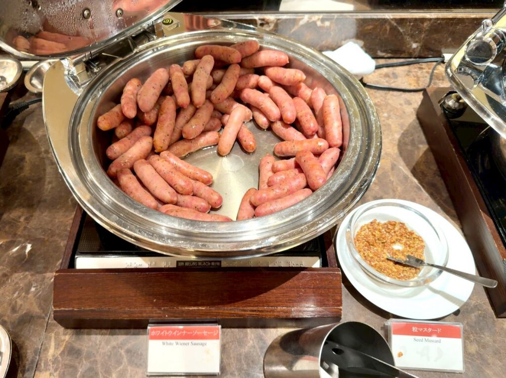 シェラトン都ホテル大阪の朝食レストラン「eu（ゆう）」のメニュー