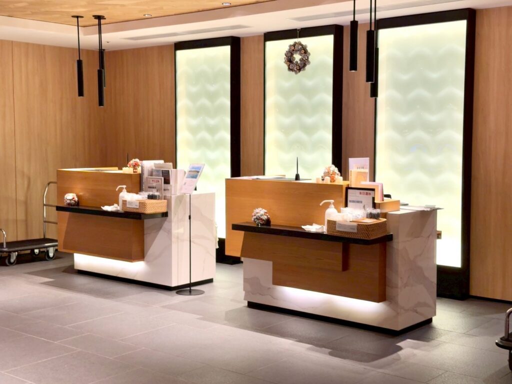 フェアフィールド・バイ・マリオット奈良天理山の辺の道のレセプション