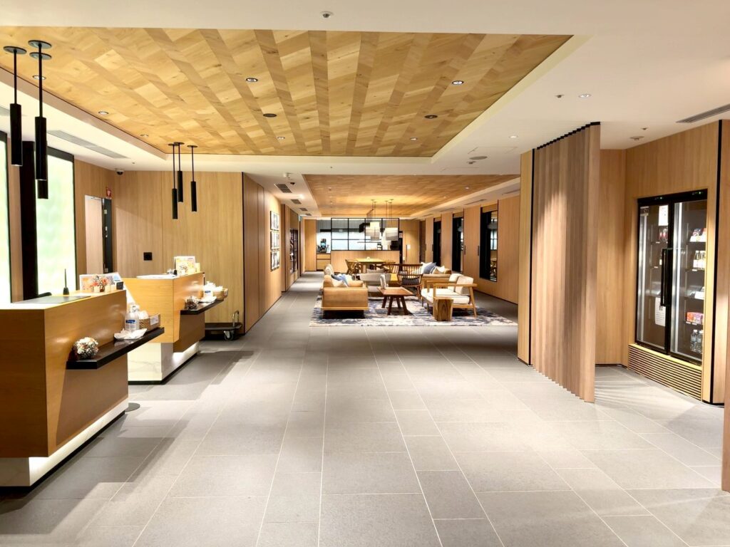 フェアフィールド・バイ・マリオット奈良天理山の辺の道のロビーラウンジ