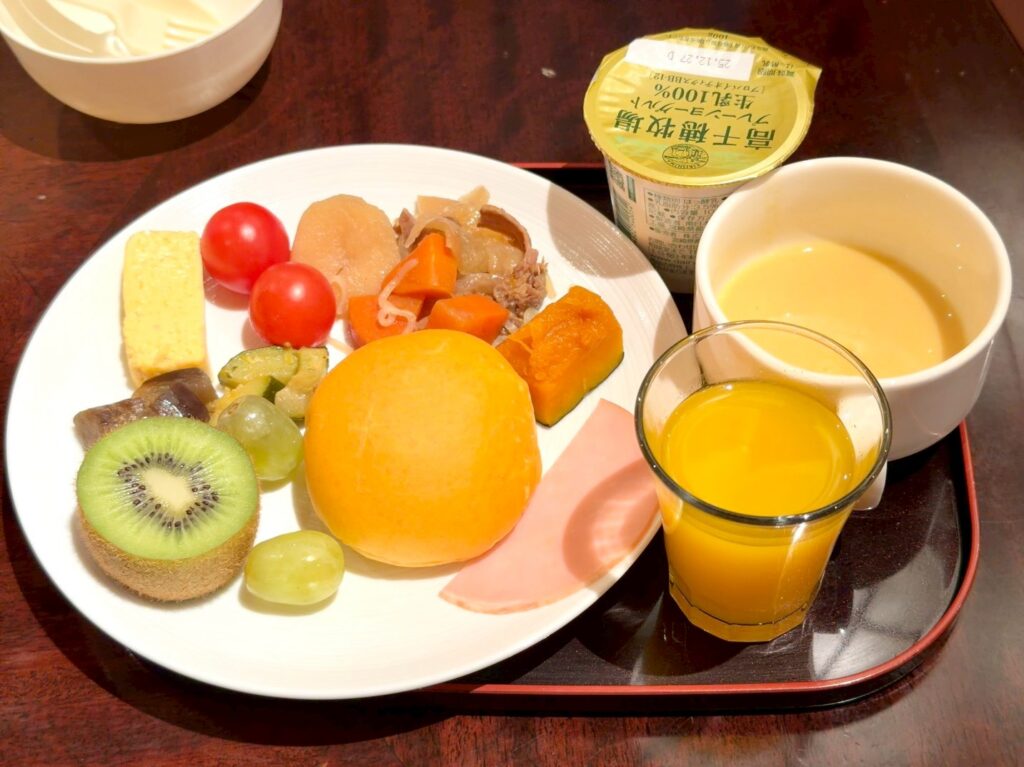 シェラトン都ホテル大阪の朝食レストラン「eu（ゆう）」の子供向け食事内容