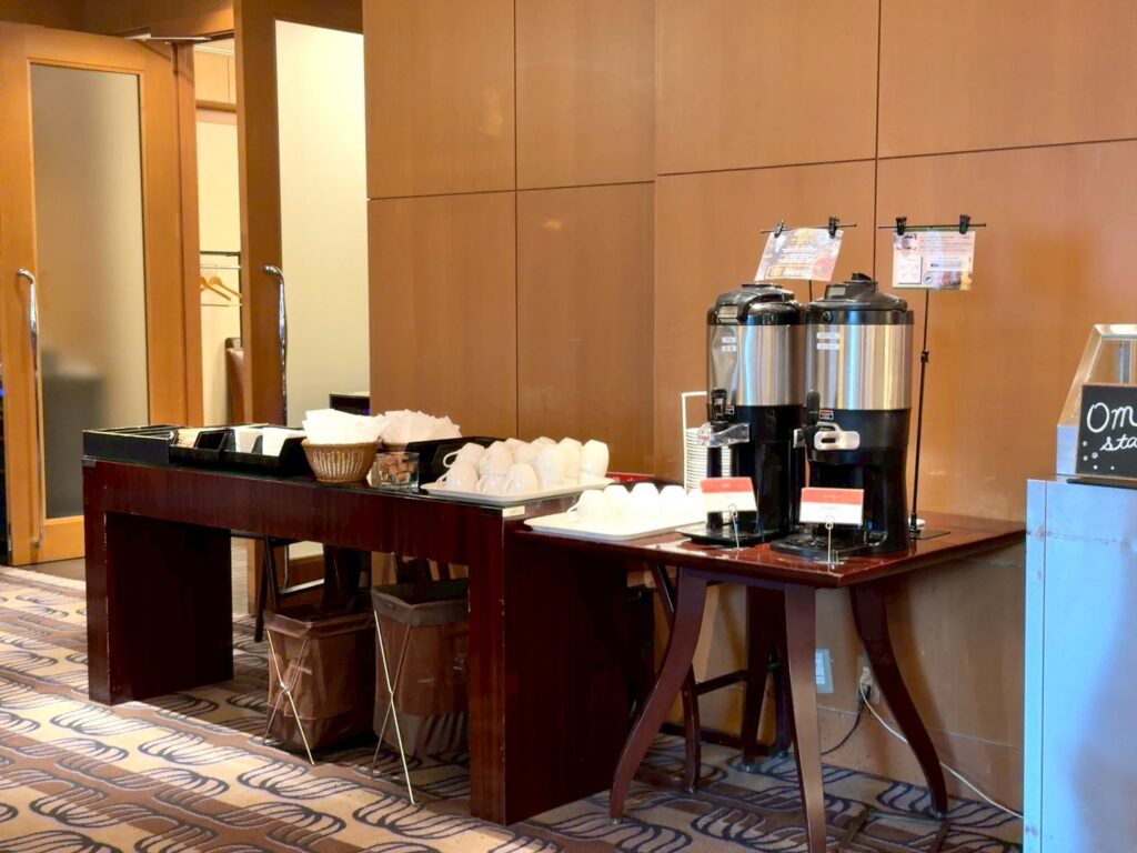 シェラトン都ホテル大阪の朝食レストラン「eu（ゆう）」のメニュー