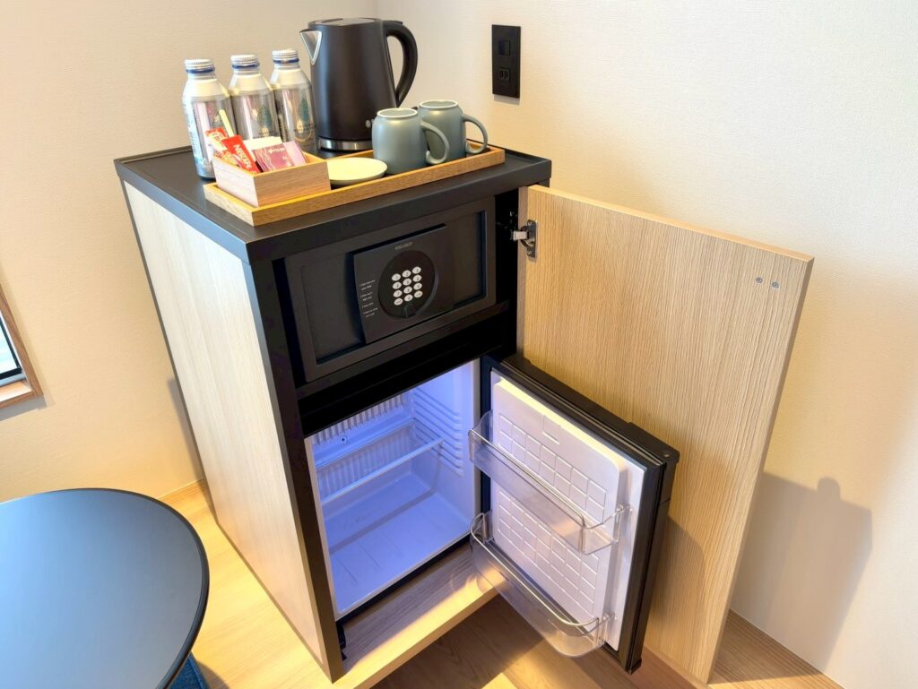 フェアフィールド・バイ・マリオット岡山津山の客室ミニバー