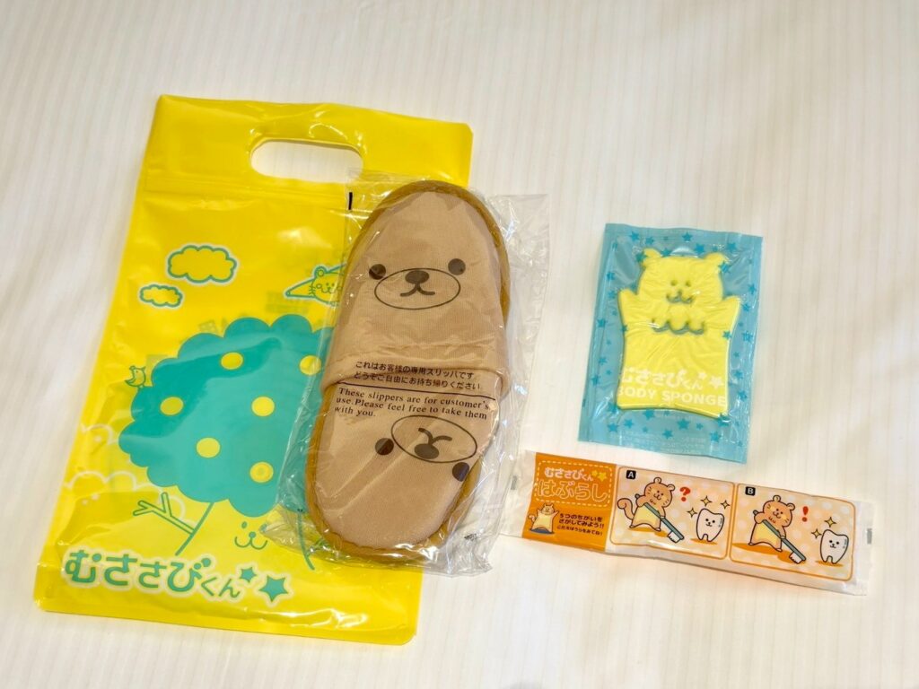 シェラトン都ホテル大阪の子供向けアメニティ