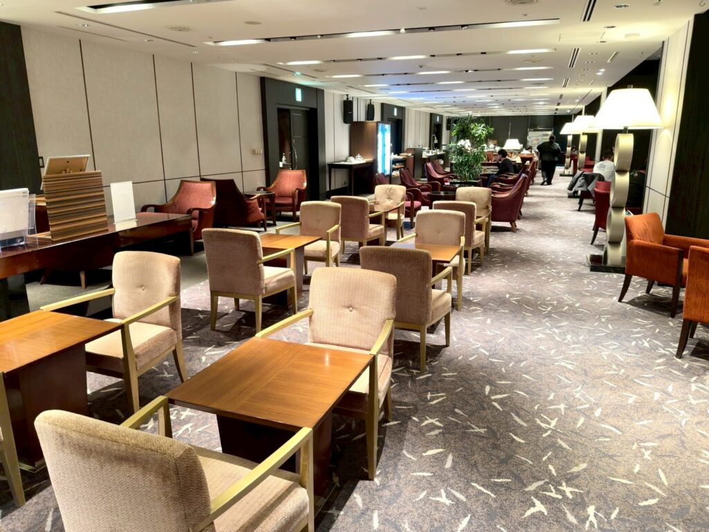 シェラトン都ホテル大阪のクラブラウンジ