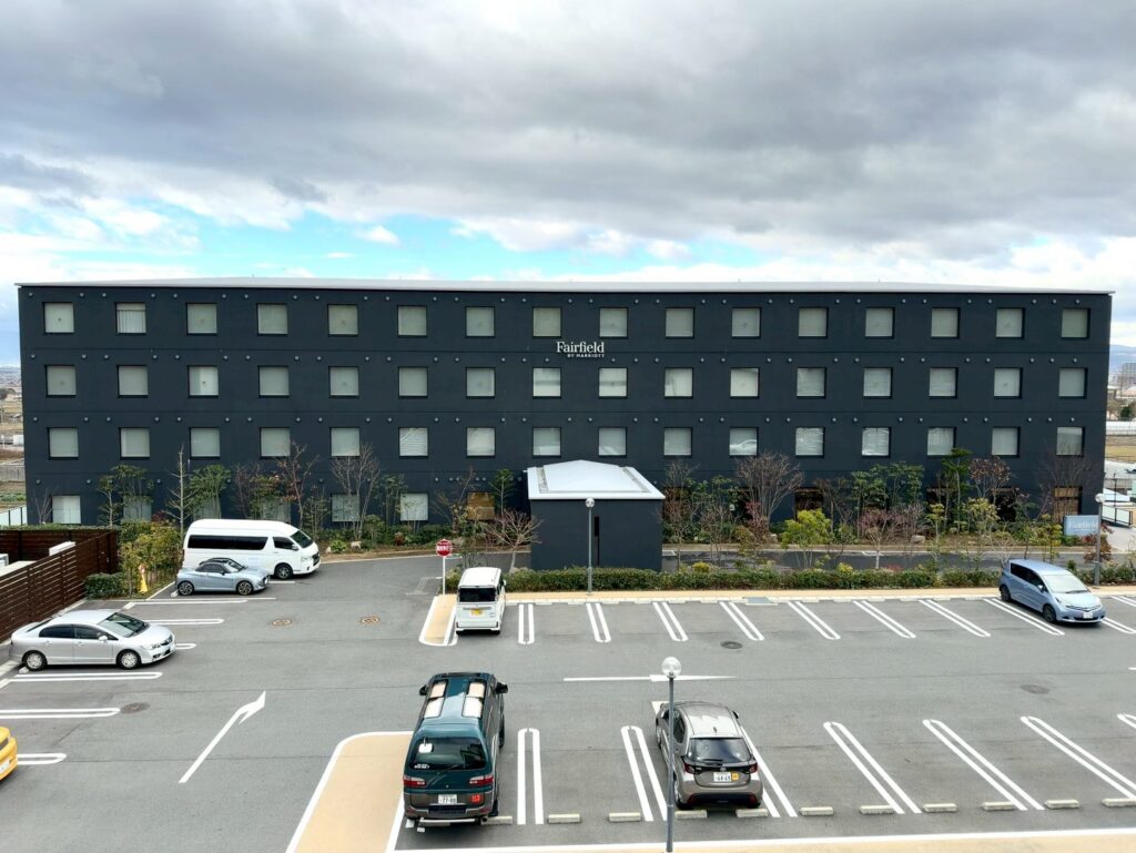 フェアフィールド・バイ・マリオット奈良天理山の辺の道の駐車場
