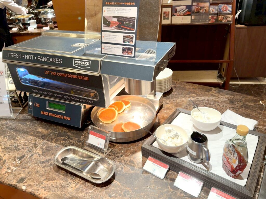 シェラトン都ホテル大阪の朝食レストラン「eu（ゆう）」のメニュー