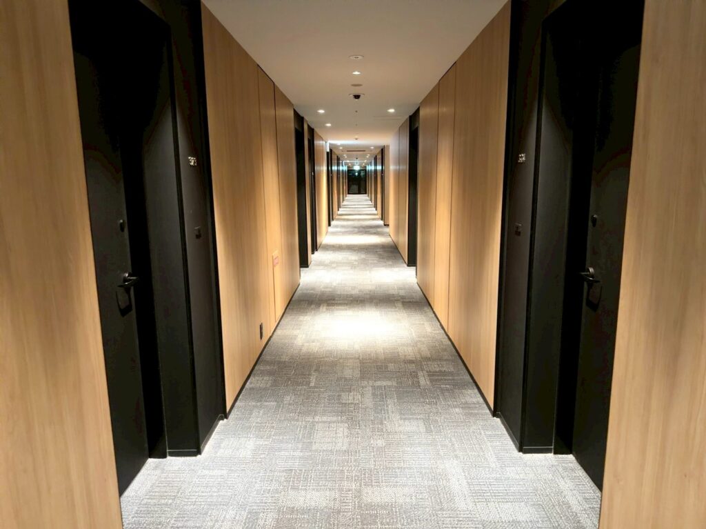 フェアフィールド・バイ・マリオット奈良天理山の辺の道の客室廊下