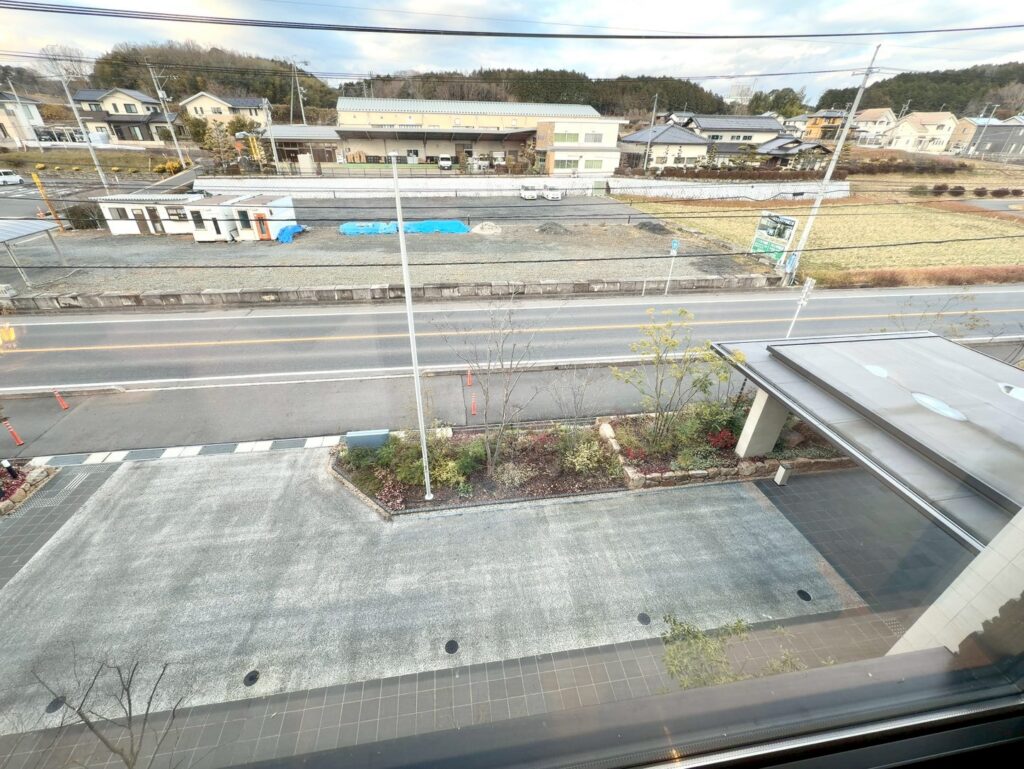 フェアフィールド・バイ・マリオット岡山津山の駐車場入り口