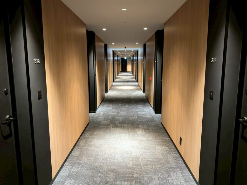 フェアフィールド・バイ・マリオット岡山津山の客室フロア