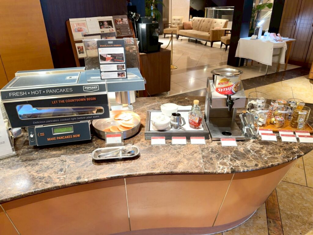 シェラトン都ホテル大阪の朝食レストラン「eu（ゆう）」のメニュー