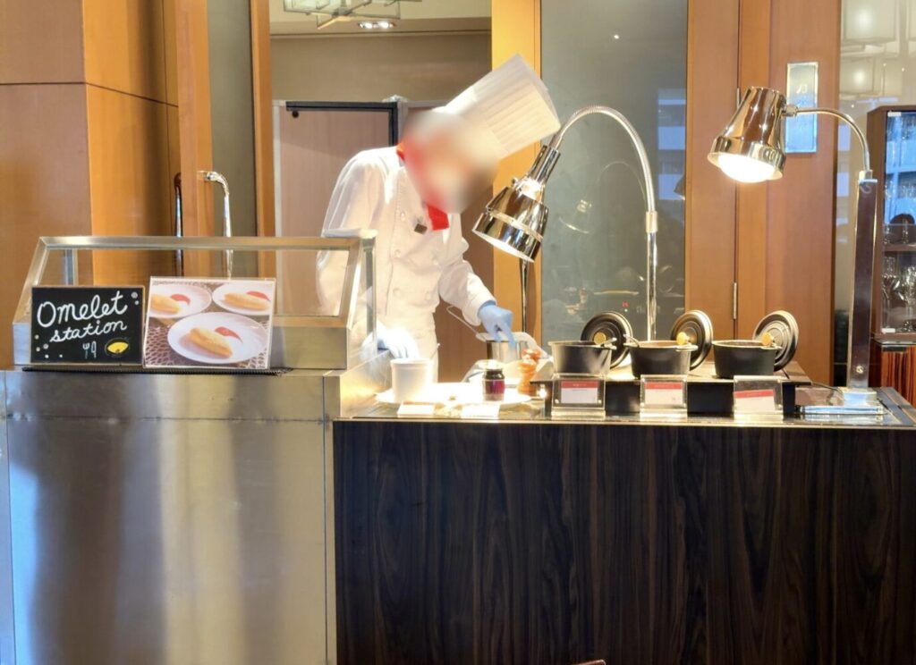 シェラトン都ホテル大阪の朝食レストラン「eu（ゆう）」のメニュー