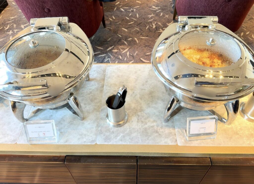 シェラトン都ホテル大阪のクラブラウンジの朝食内容
