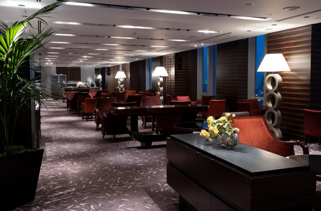 シェラトン都ホテル大阪のクラブラウンジ