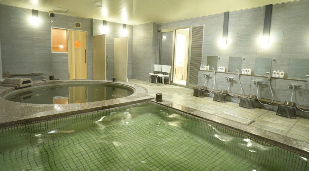 琵琶湖マリオットホテルの温泉浴場