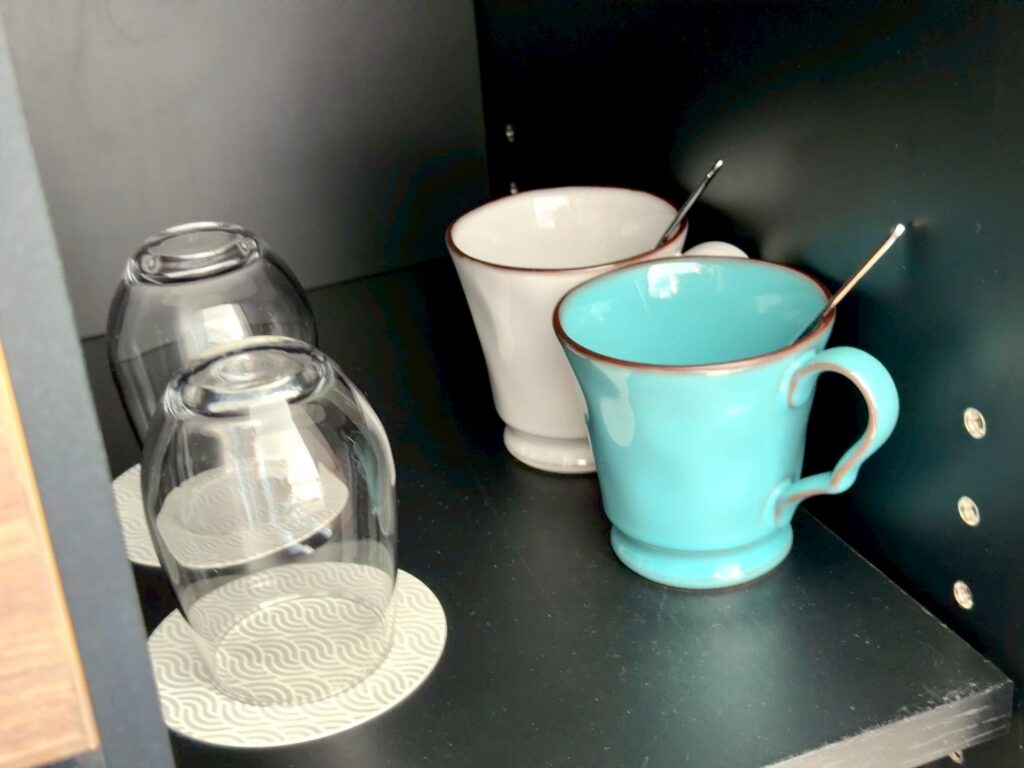 琵琶湖マリオットホテルの客室のミニバー