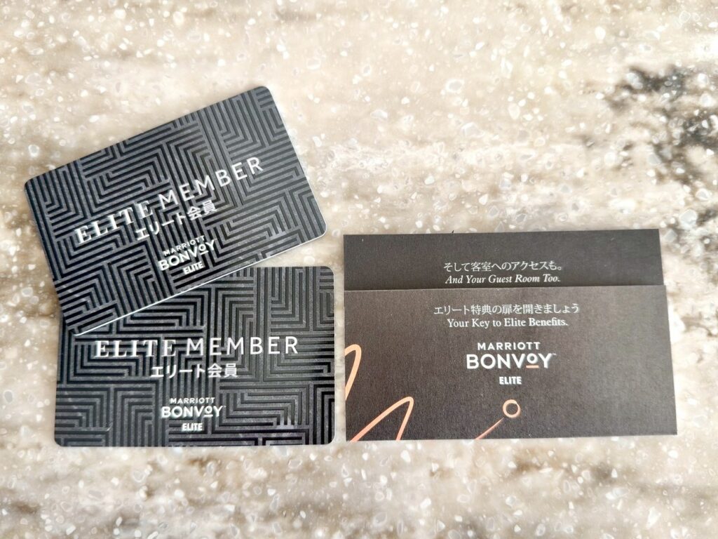 琵琶湖マリオットホテルの客室カードキー