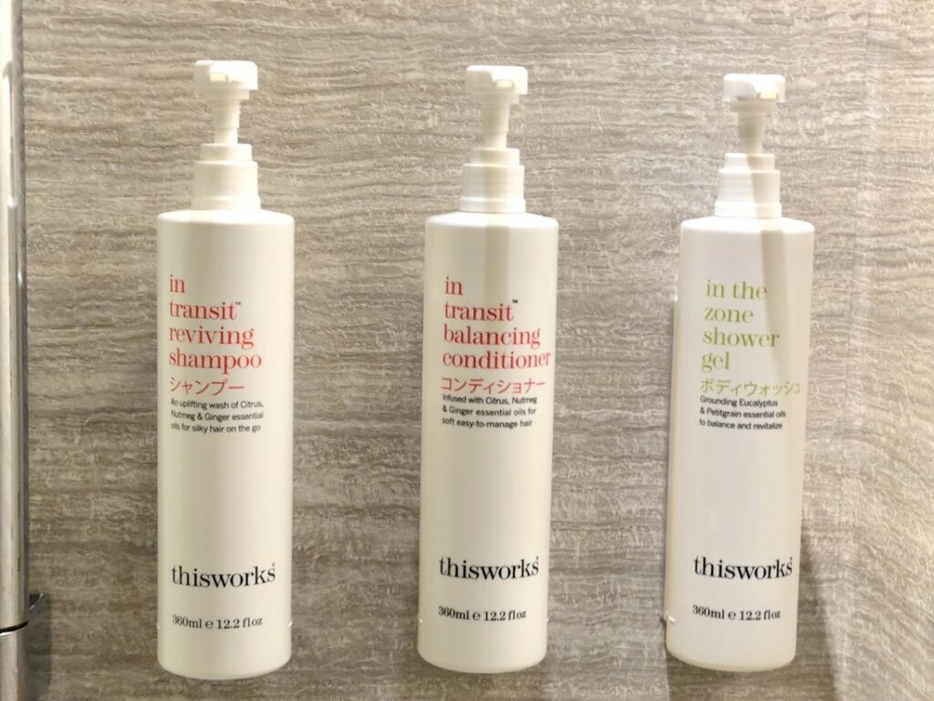 琵琶湖マリオットホテルの客室バスルーム