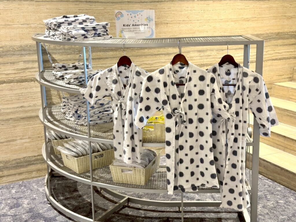琵琶湖マリオットホテルの子供向け備品