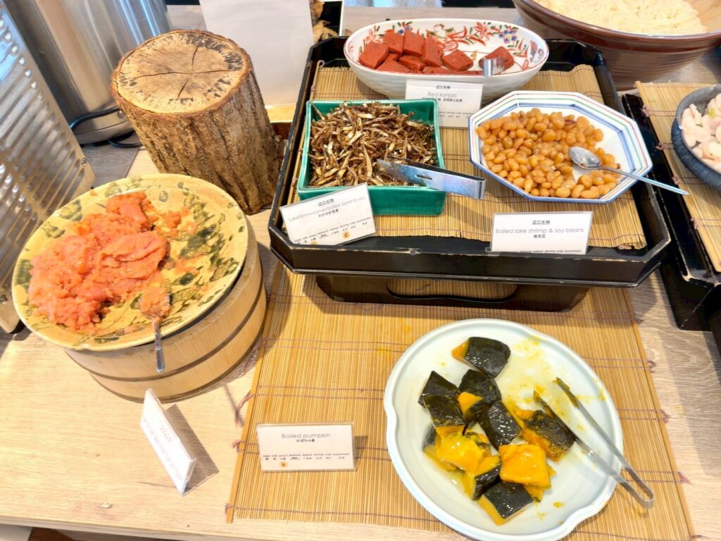 琵琶湖マリオットホテルの朝食レストラン「Grill&Dining G」の朝食ビュッフェ