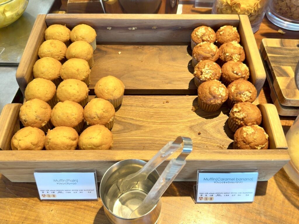 琵琶湖マリオットホテルの朝食レストラン「Grill&Dining G」の朝食ビュッフェ