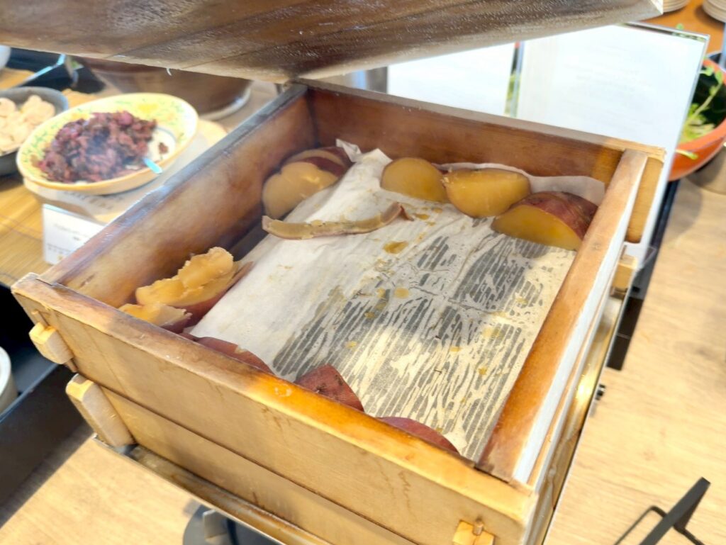 琵琶湖マリオットホテルの朝食レストラン「Grill&Dining G」の朝食ビュッフェ