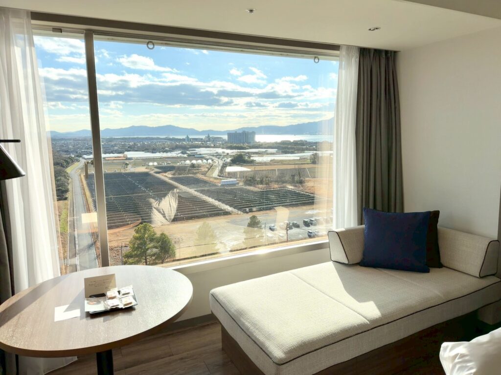 琵琶湖マリオットホテルの客室