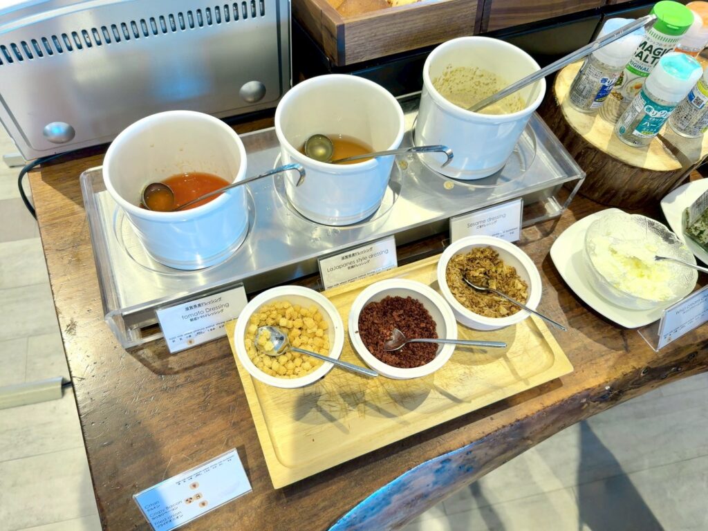 琵琶湖マリオットホテルの朝食レストラン「Grill&Dining G」の朝食ビュッフェ