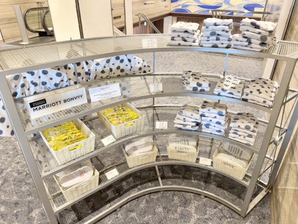 琵琶湖マリオットホテルの子供向け備品