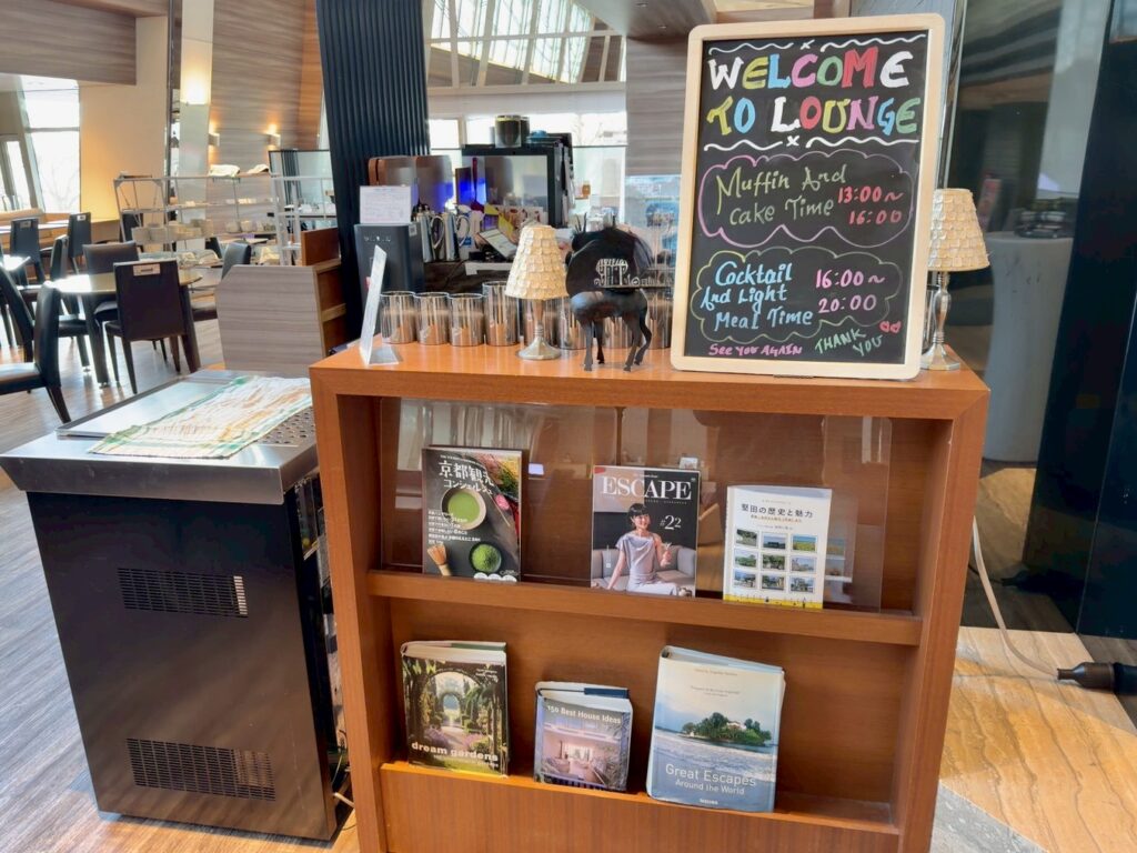 琵琶湖マリオットホテルのクラブラウンジ