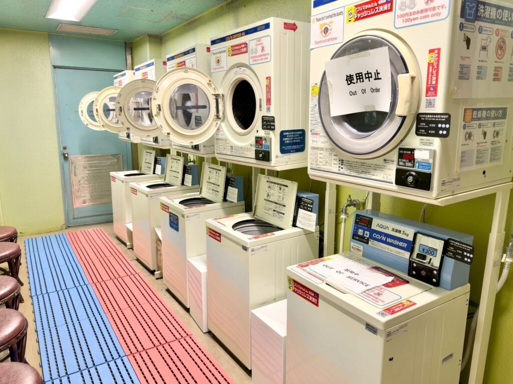 琵琶湖マリオットホテルのコインランドリー