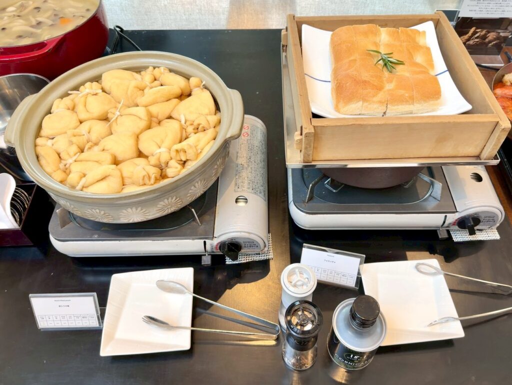 琵琶湖マリオットホテルのクラブラウンジのカクテルタイムの提供内容