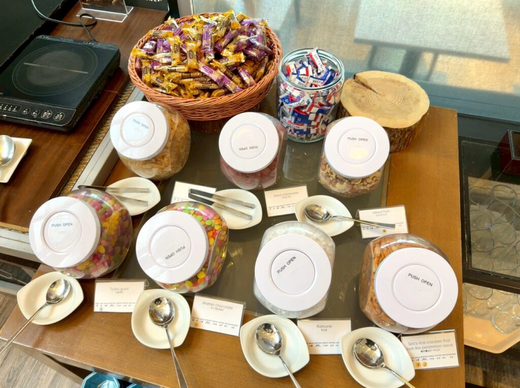 琵琶湖マリオットホテルのクラブラウンジの提供内容