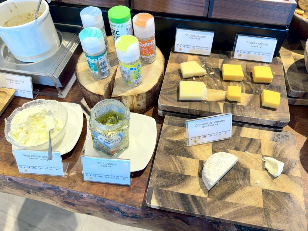 琵琶湖マリオットホテルの朝食レストラン「Grill&Dining G」の朝食ビュッフェ