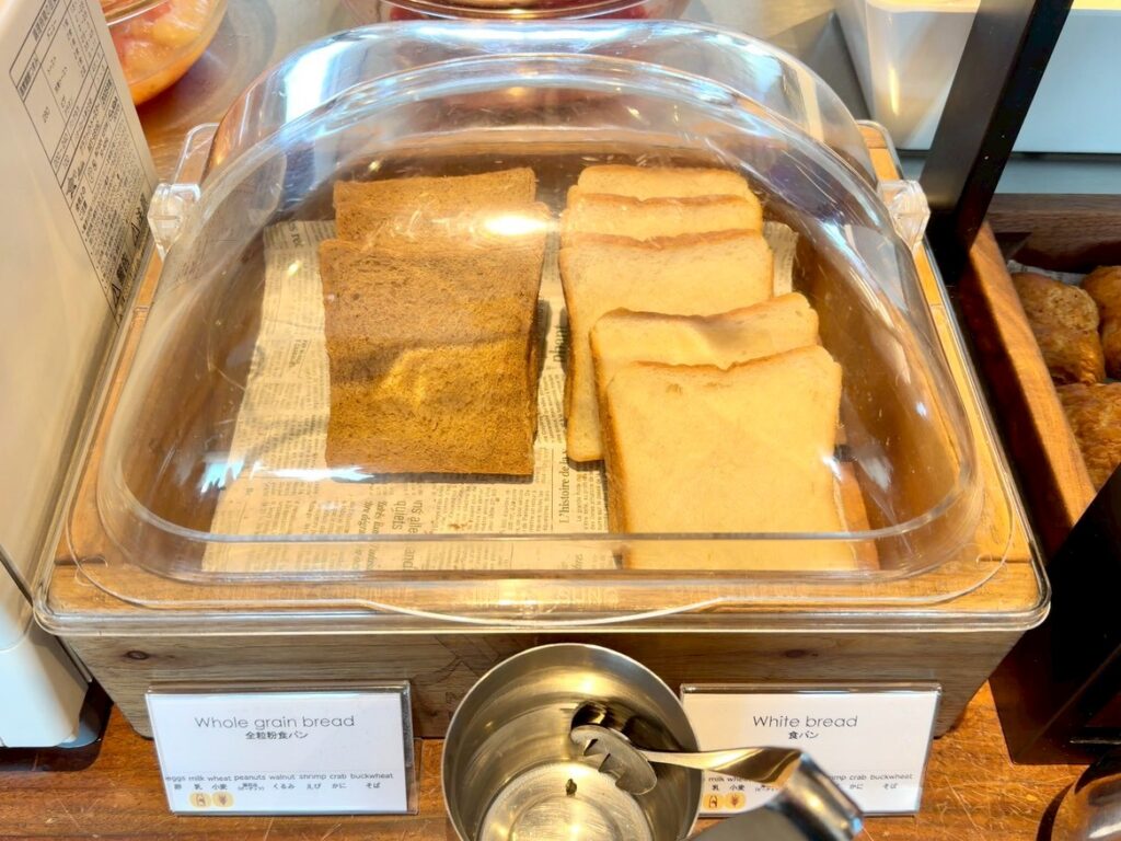 琵琶湖マリオットホテルの朝食レストラン「Grill&Dining G」の朝食ビュッフェ