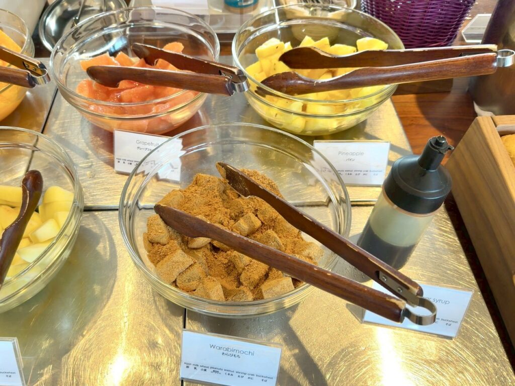 琵琶湖マリオットホテルの朝食レストラン「Grill&Dining G」の朝食ビュッフェ