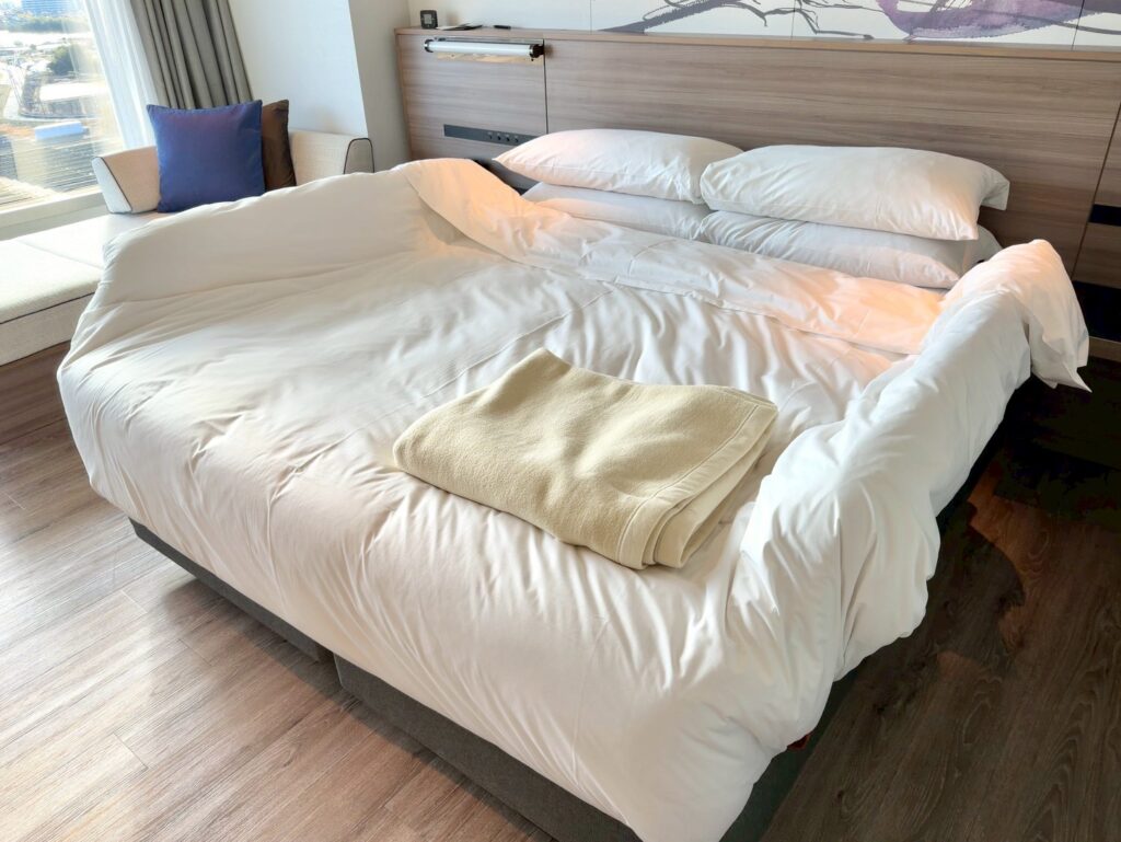 琵琶湖マリオットホテルの客室