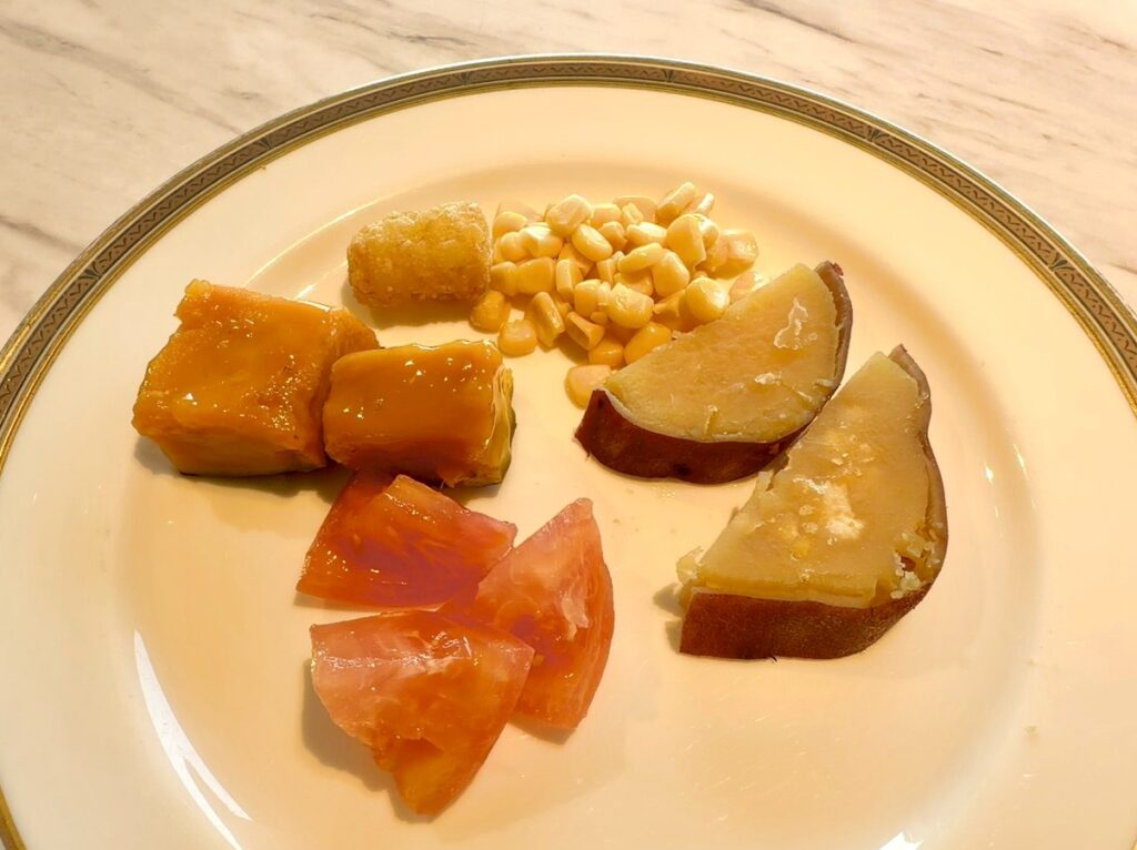 琵琶湖マリオットホテルの朝食レストラン「Grill&Dining G」の朝食ビュッフェの子供向けメニュー