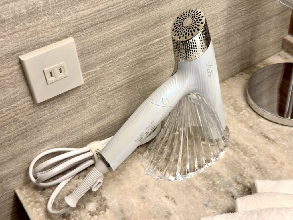 琵琶湖マリオットホテルの客室洗面アメニティ