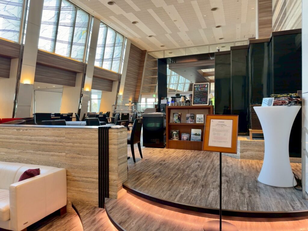 琵琶湖マリオットホテルのクラブラウンジの外観