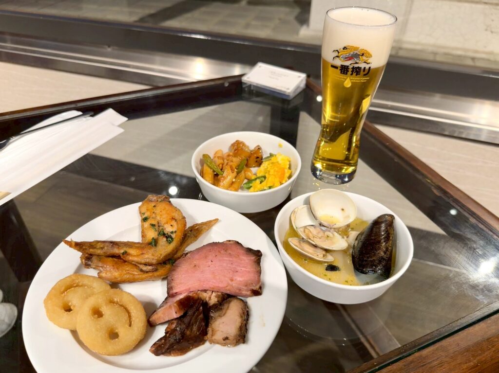 伊豆マリオットホテル修善寺のクラブラウンジの料理内容