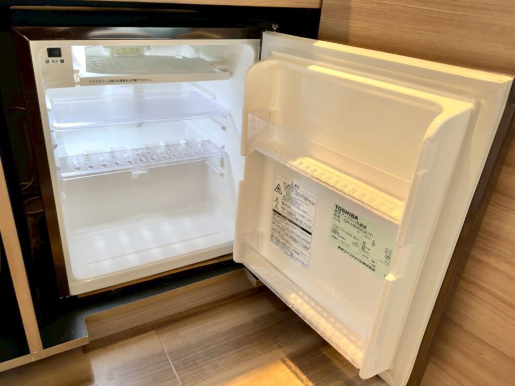 伊豆マリオットホテル修善寺の客室ミニバー