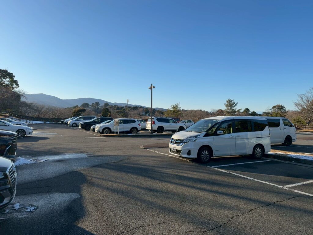伊豆マリオットホテル修善寺の駐車場