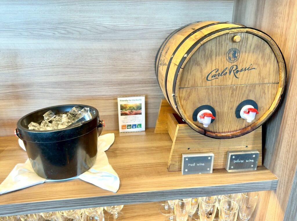 伊豆マリオットホテル修善寺のクラブラウンジのアルコールドリンク内容